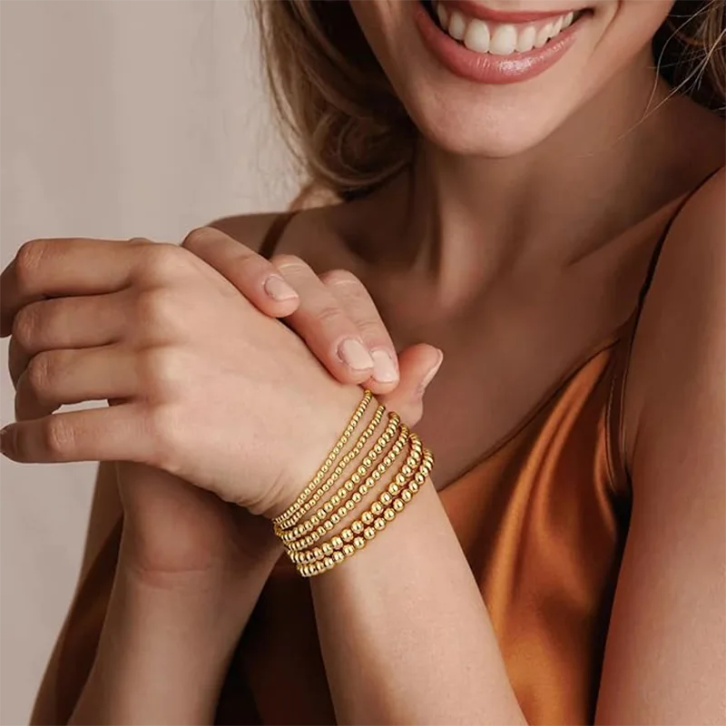 Perché i braccialetti con perline placcati in oro 14k sono una scelta intelligente per lo stile quotidiano e la vendita al dettaglio di gioielli
