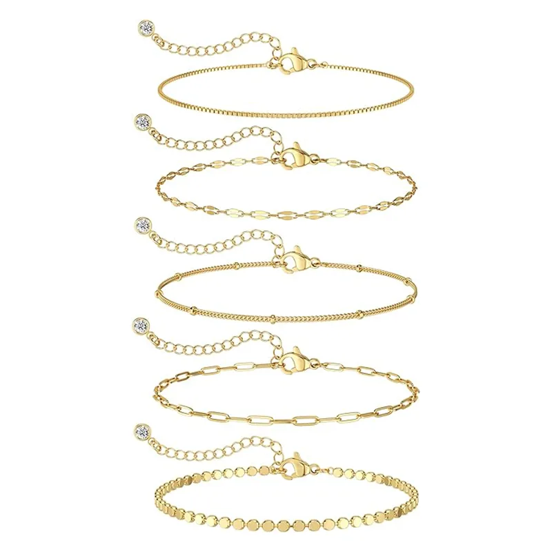 Gold Teen Girl Bracelets