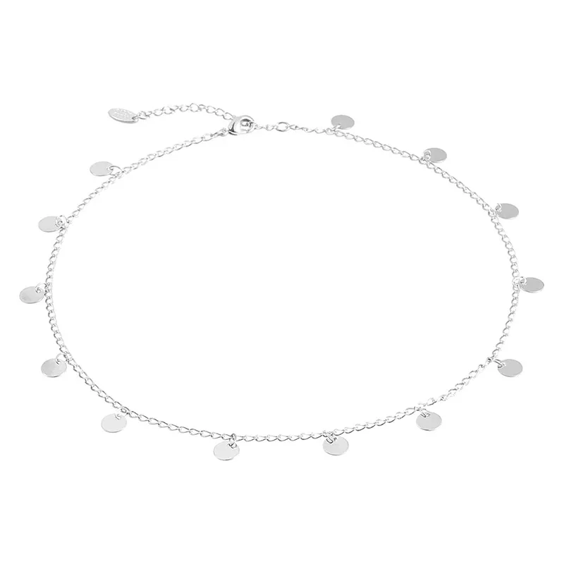 Copper Silver Plated Teen Girl Necklace