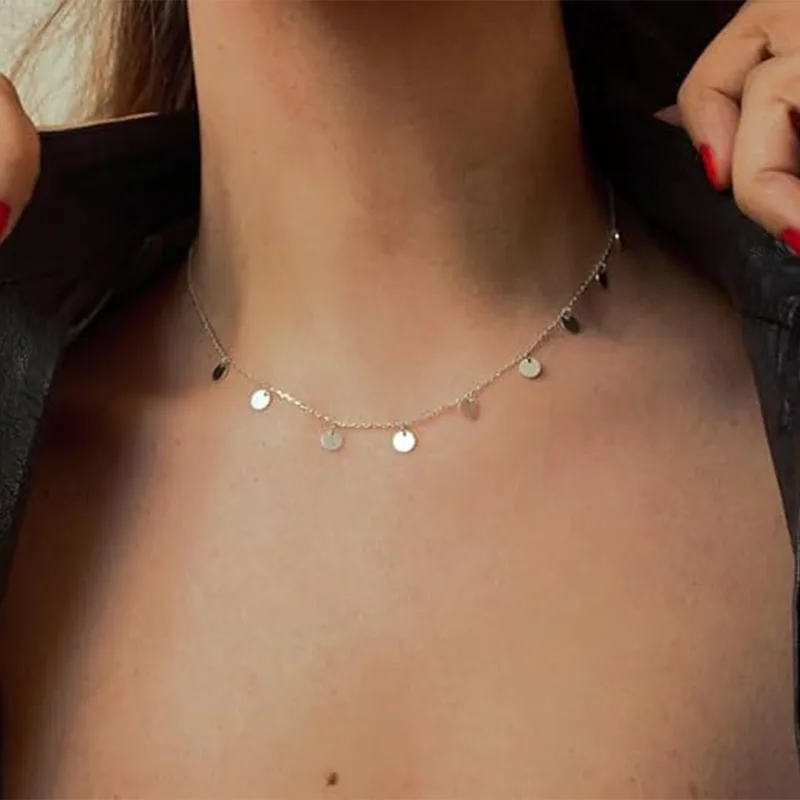Copper Silver Plated Teen Girl Necklace